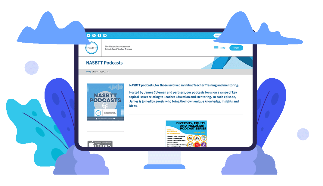 NASBTT podcast webpage