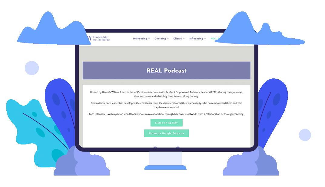 REAL Podcast webpage