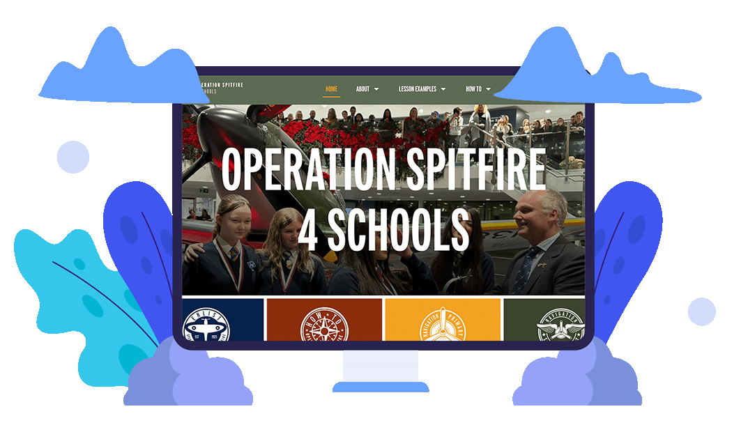 Operation Spitfire 4 Schools homepage